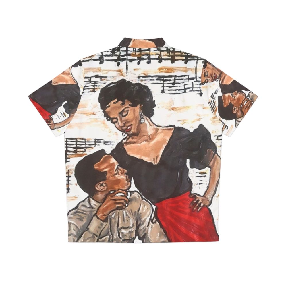 Vintage Inspired "Carmen Jones" Hawaiian Shirt - Back