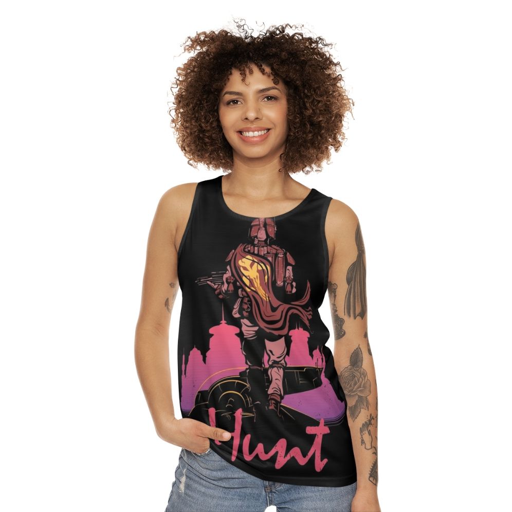 Hunt Star Wars Bounty Hunter Unisex Tank Top - women