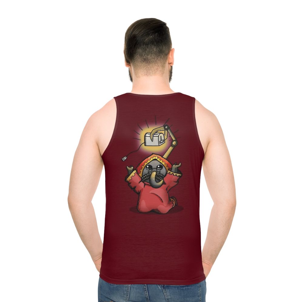 Toaster Priest Unisex Tank Top - men back