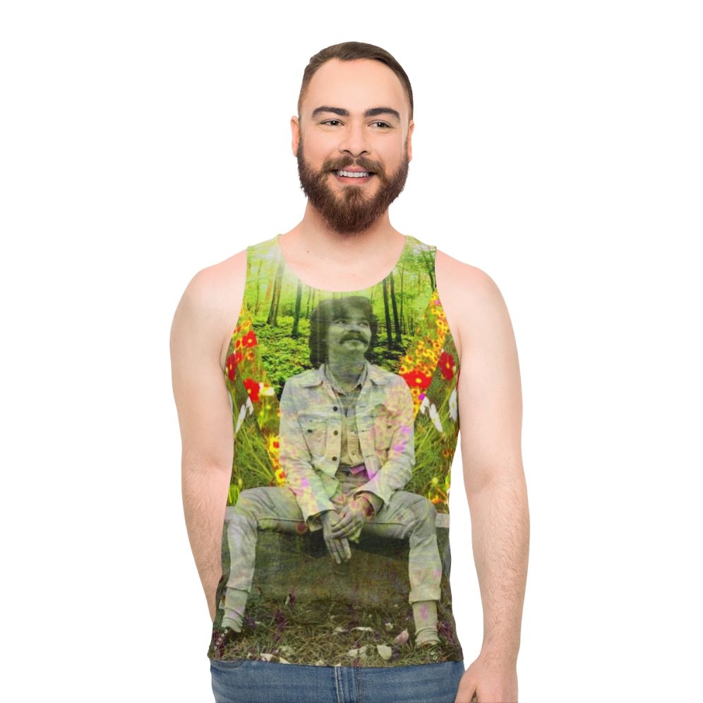 John Prine Unisex Tank Top - men