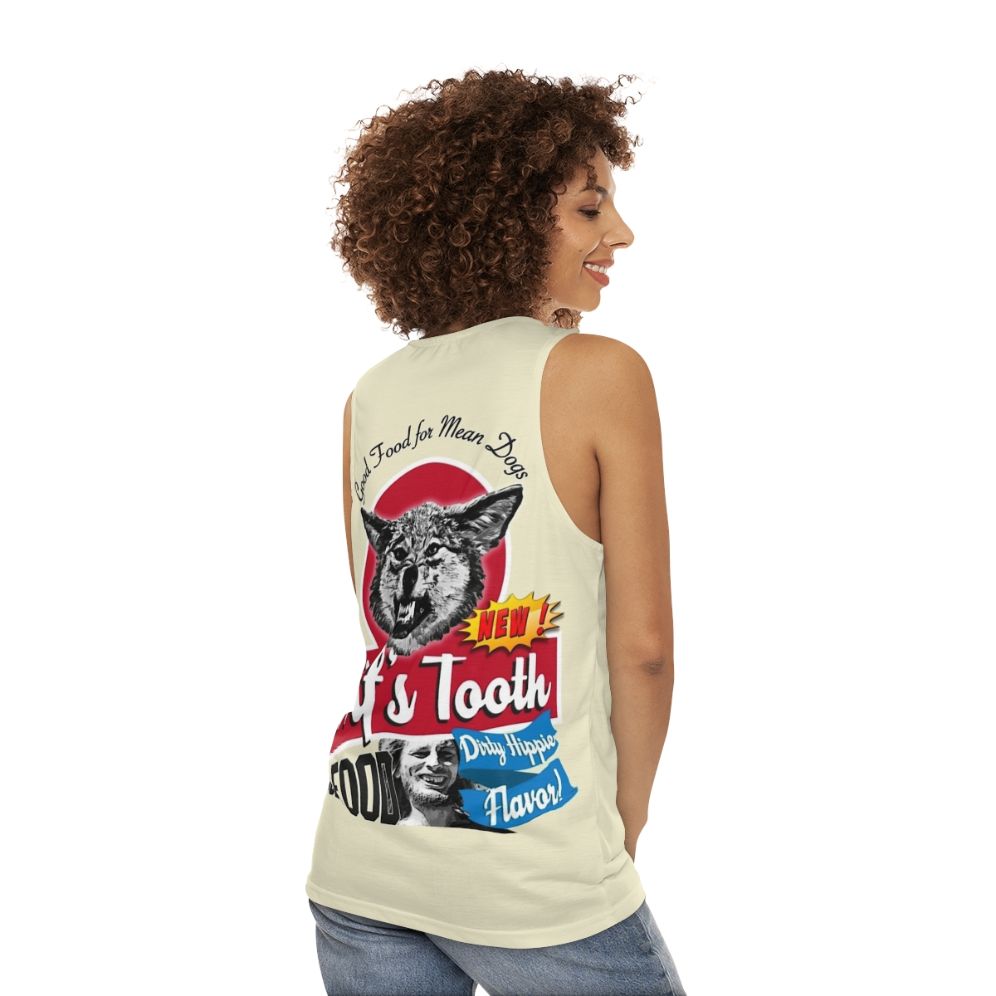 Wolf's Tooth Dog Food Dirty Hippie Flavor Unisex Tank Top - women back