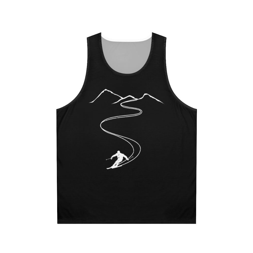 Skiing Gift For Skier Unisex Tank Top