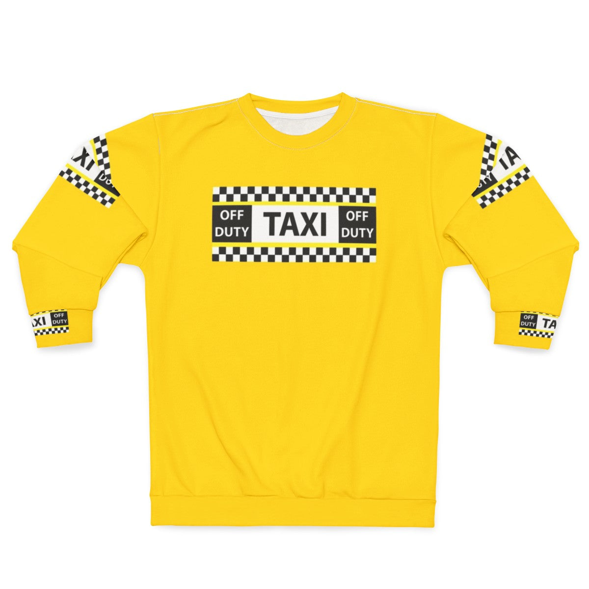 New York Yellow Taxi Cab Off Duty Sweatshirt