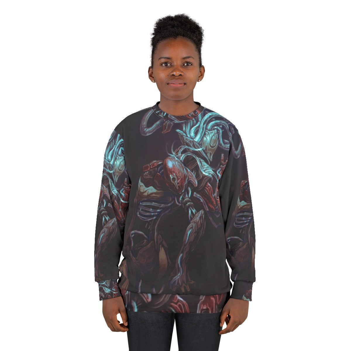 Xaku Warframe Biomechanical Sweatshirt - women