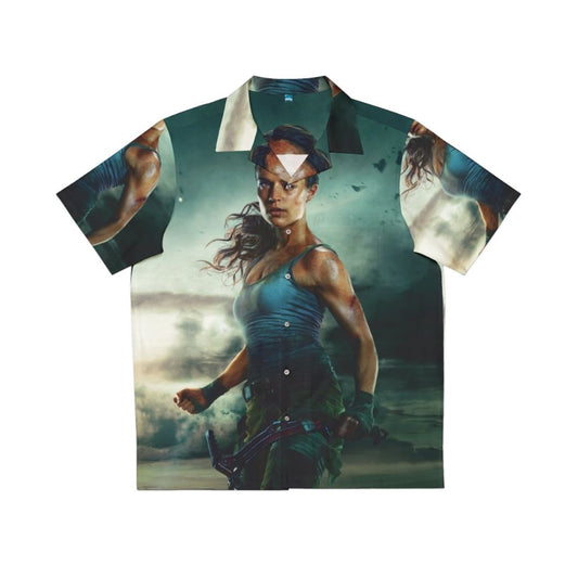 Lara Croft Hawaiian Shirt