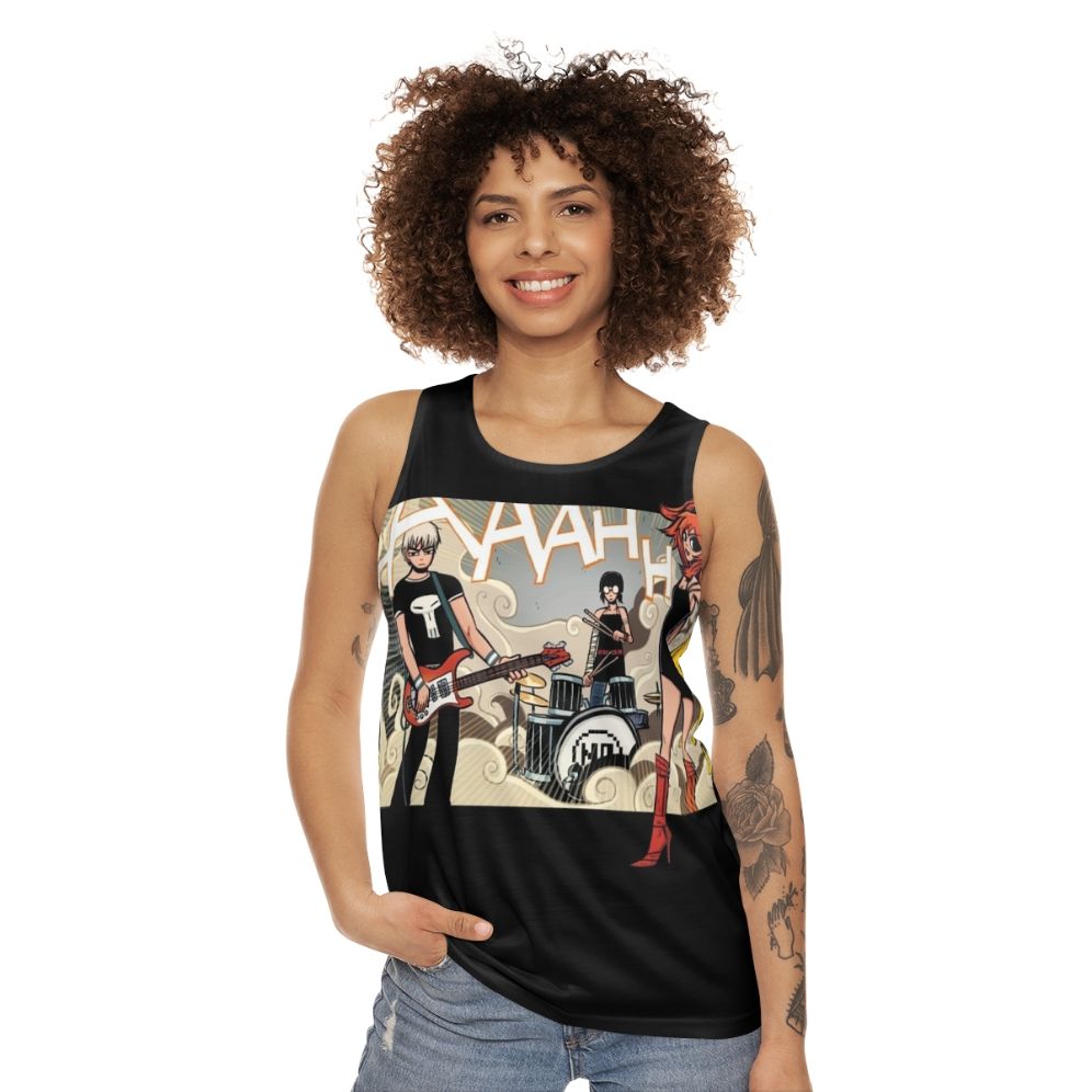 The Clash At Demonhead Unisex Music Fan Tank Top - women