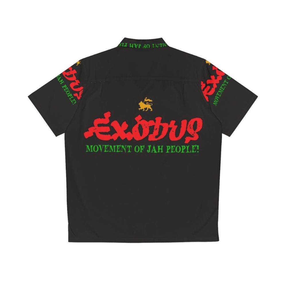 Exodus Rasta Hawaiian Shirt - Back