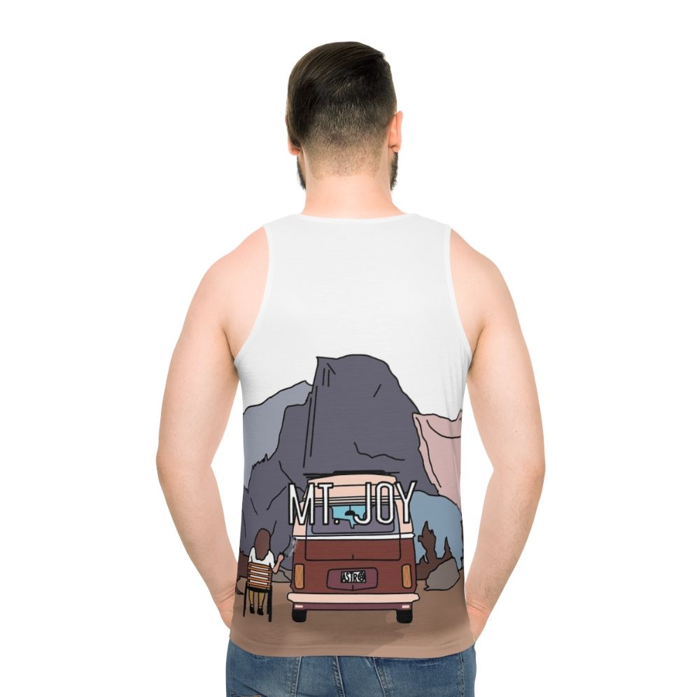 Mt Joy Astrovan digital artwork unisex tank top - men back