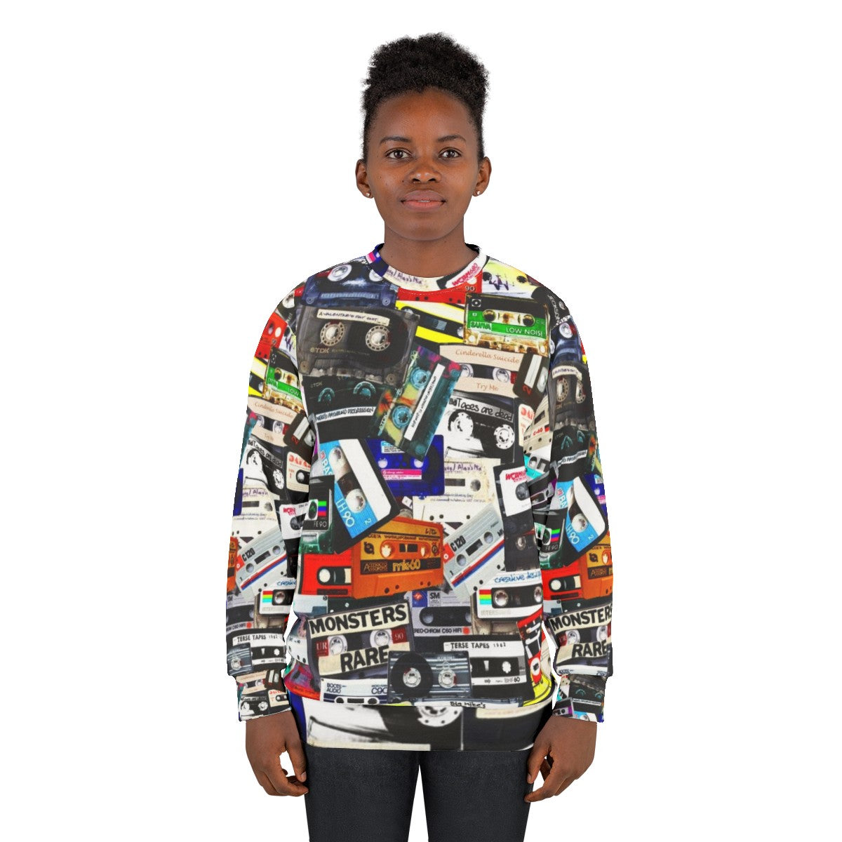 Vintage Cassette Tape Sweatshirt - women