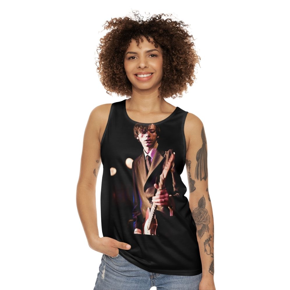 Unisex tank top honoring Canadian band The Sadies - women