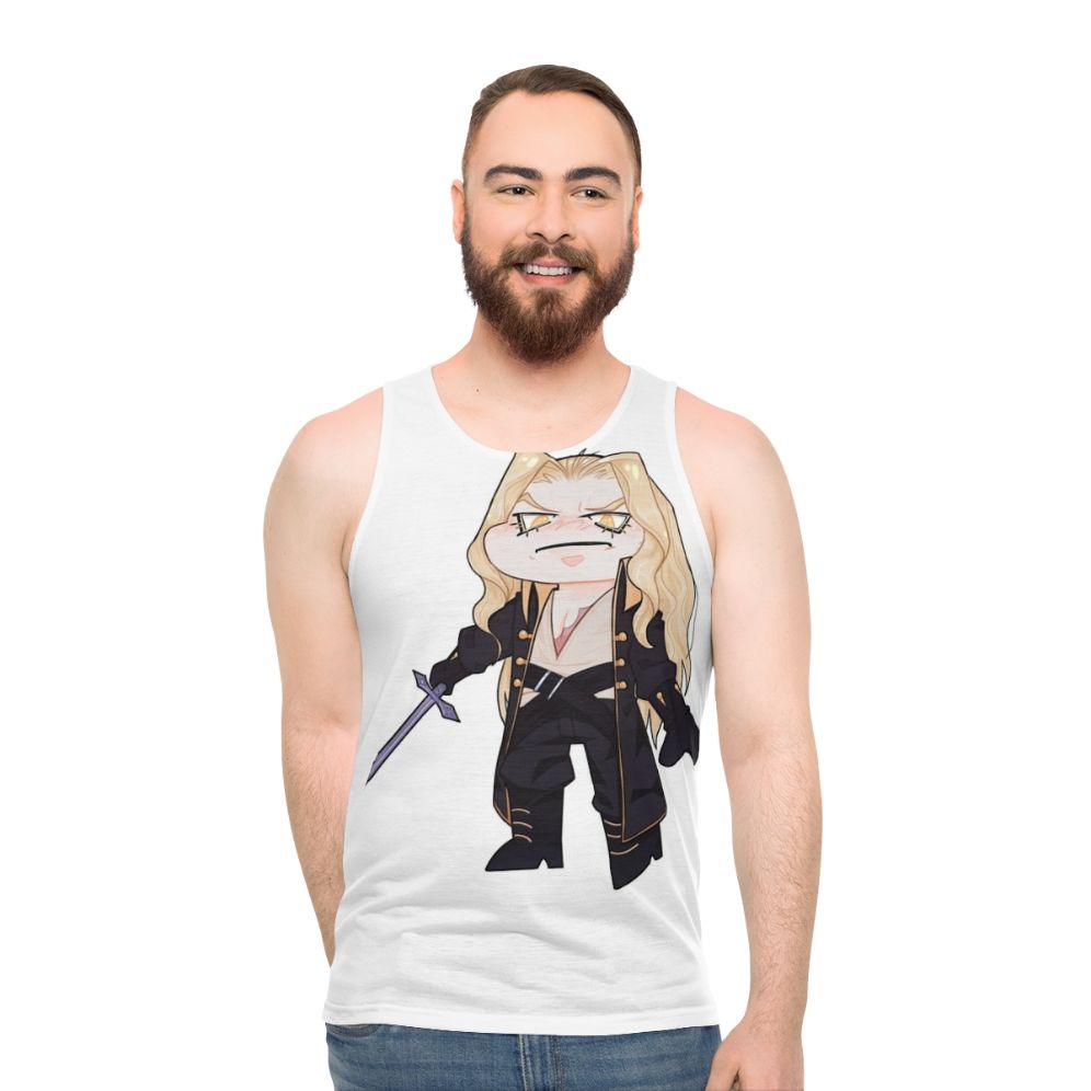 Castlevania Alucard Chibi Unisex Tank Top - men