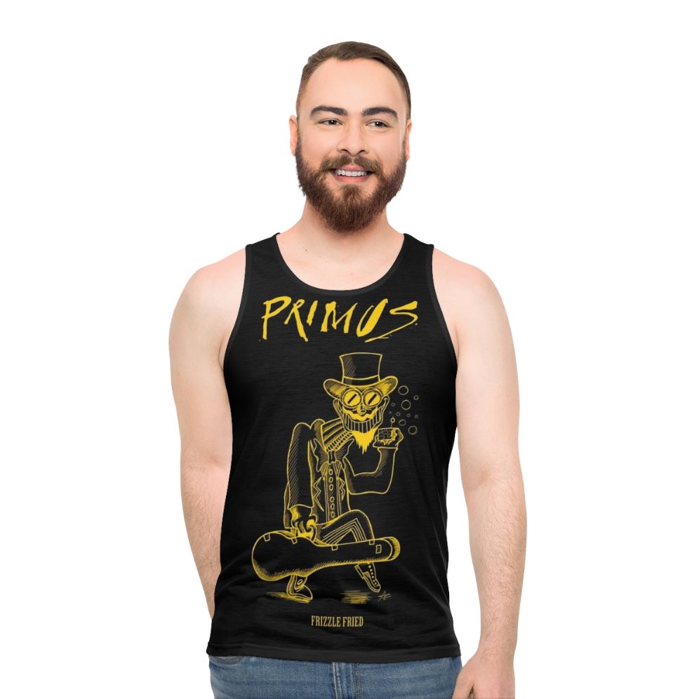 Frizzle Fry Metal Music Unisex Tank Top - men