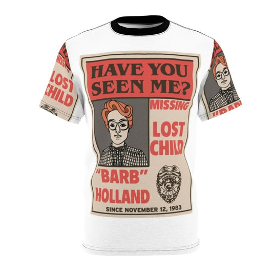 Barb Missing Poster T-shirt - Stranger Things Inspired Design