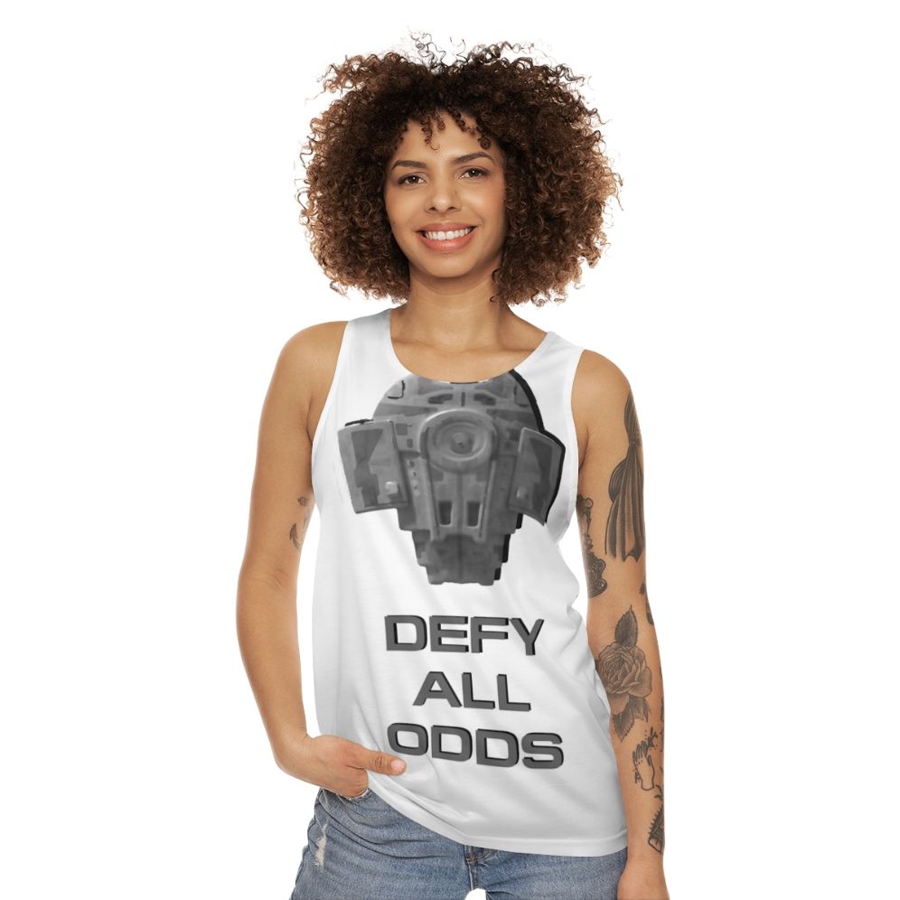 Star Trek Defiant Unisex Tank Top - women