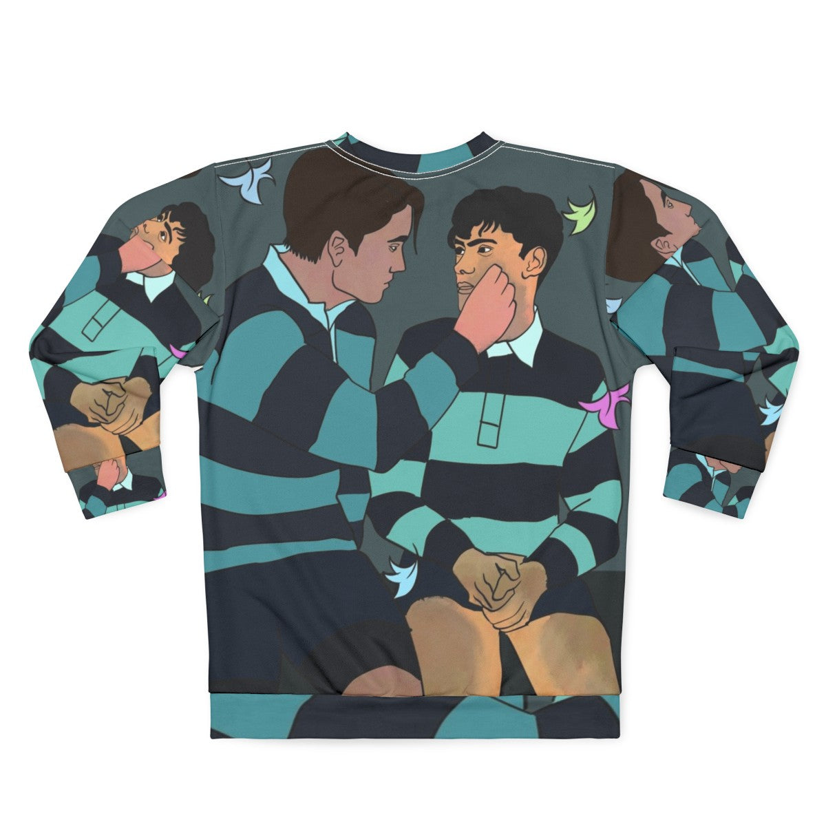 Heartstopper Netflix Nick and Charlie Sweatshirt - Back