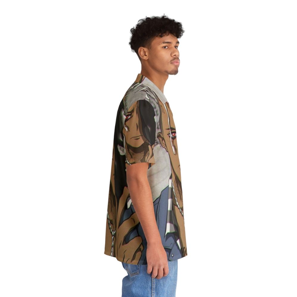 Xxxtentacion Hawaiian Shirt with Tropical Print - People Pight