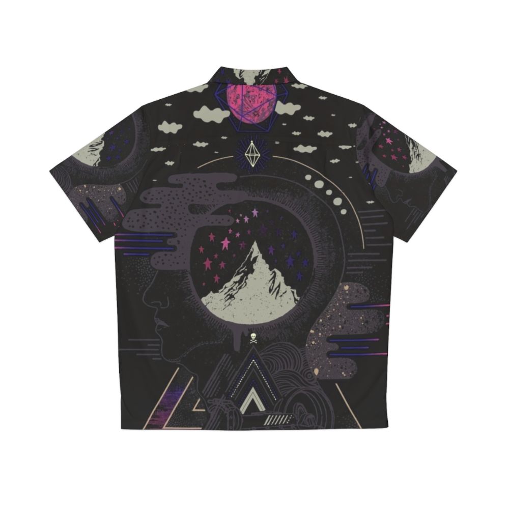 Cosmic Dreamer Hawaiian Shirt - Back