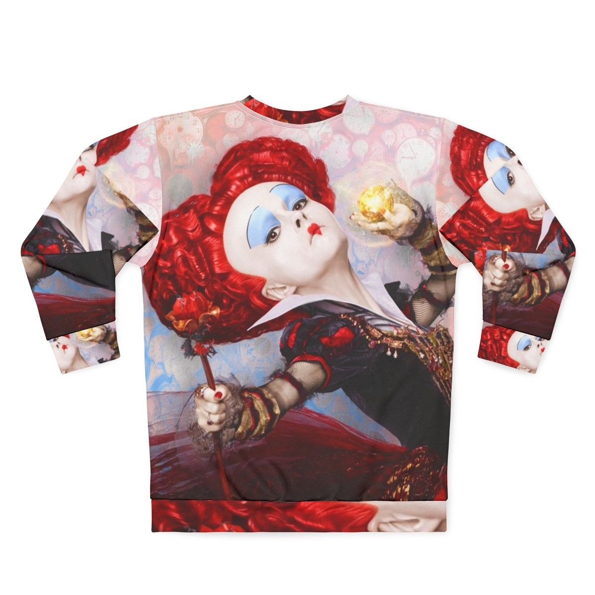 Alice in Wonderland Red Queen Graphic Sweatshirt - Back