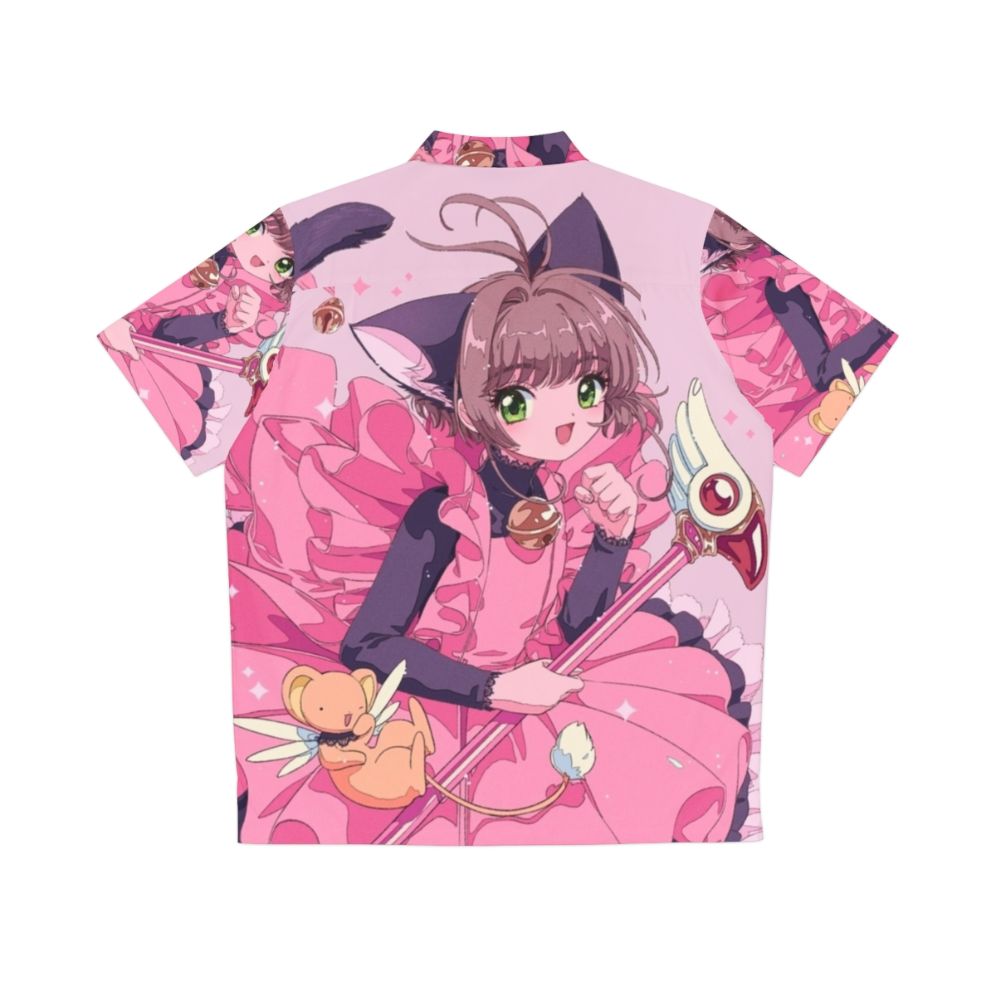 Cardcaptor Sakura Kawaii Cat Hawaiian Shirt - Back