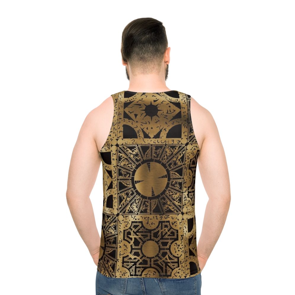 Hellraiser Lament Configuration Unisex Tank Top - men back