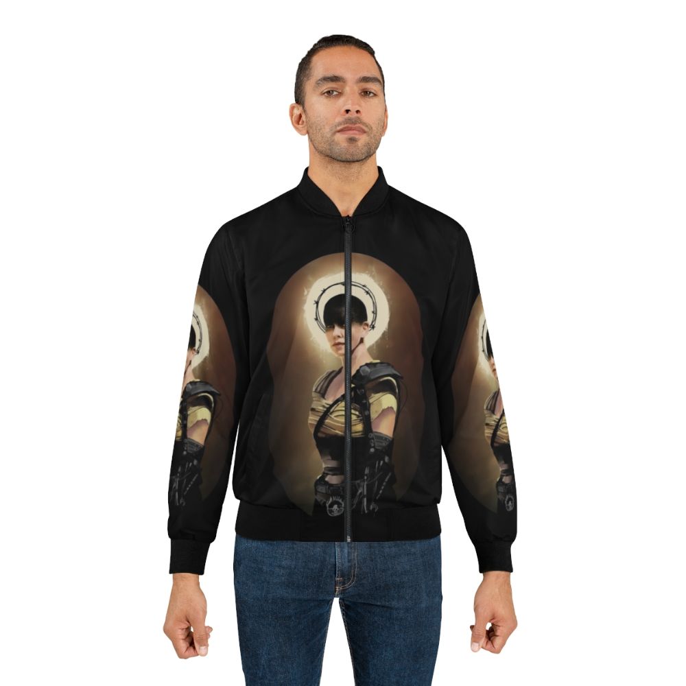 Imperator Furiosa Bomber Jacket from Mad Max movie - Lifestyle