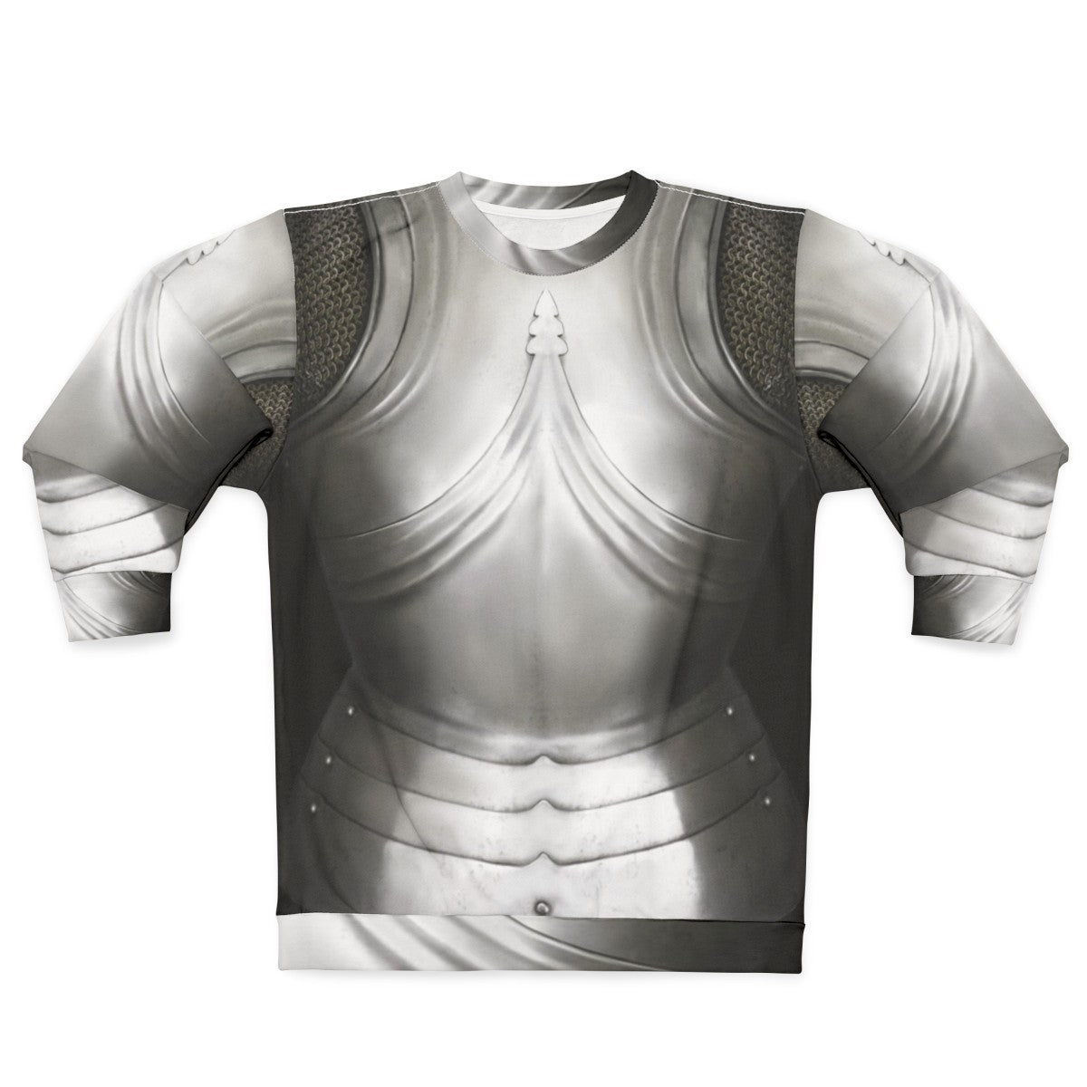 Gothic German knight in cuirass design sweatshirt