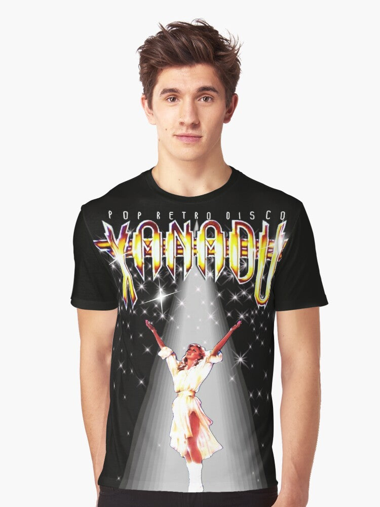 Olivia Newton-John "A Million Lights" Xanadu Retro Graphic T-Shirt - Men