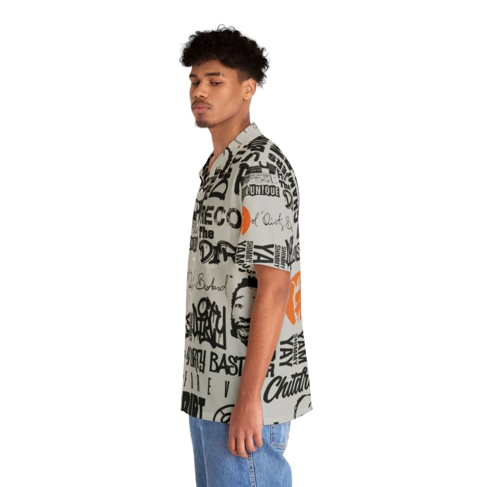 ODB Word Cloud Quotes Hawaiian Shirt - People Left