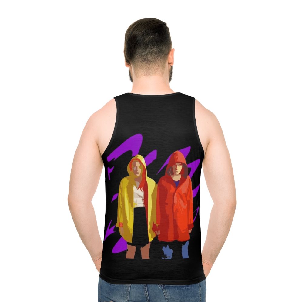 Eleven Stranger Things Unisex Tank Top - men back