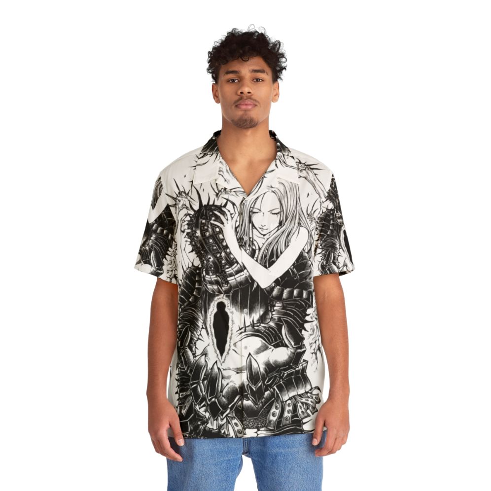 Dark Souls inspired 'Kirk of Thorns' Hawaiian shirt - People Front