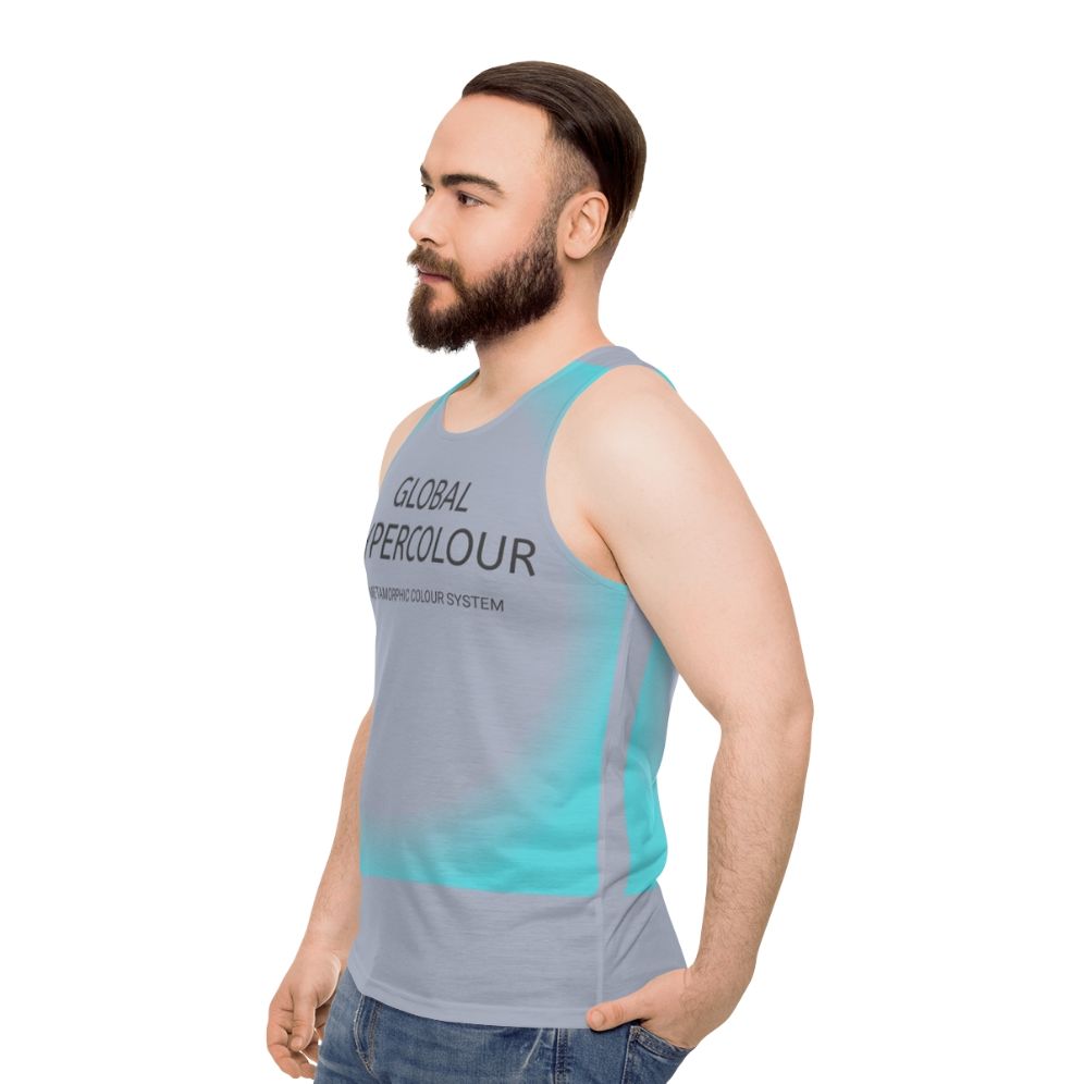 Global Hypercolor Unisex Tank Top - men side