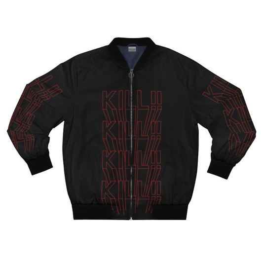 No More Heroes Vector RED Bomber Jacket