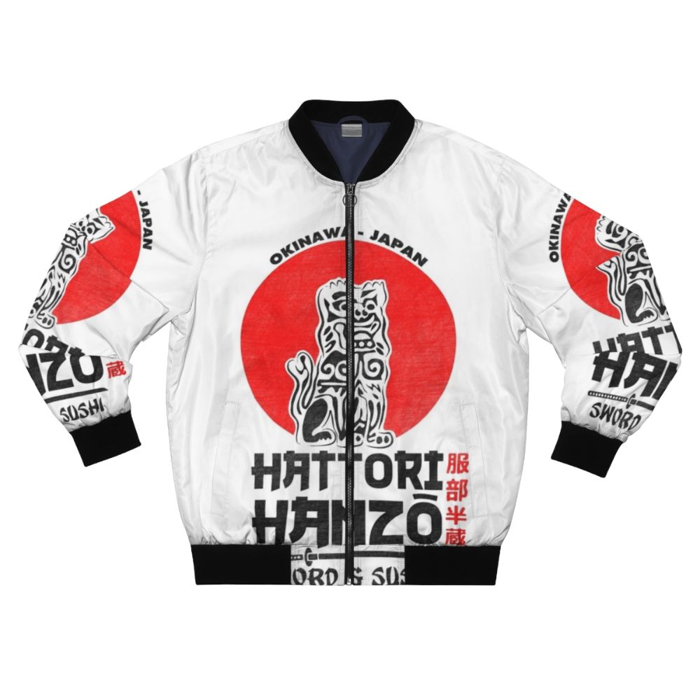 Hattori Hanzo Samurai Bomber Jacket inspired by the movie Kill Bill