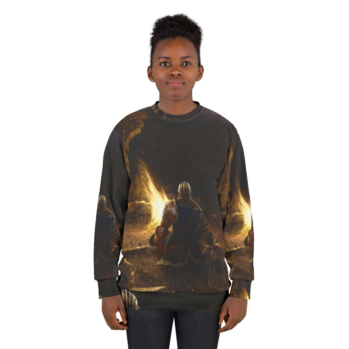 Dark Souls Inspired Bonfire Sweatshirt - women