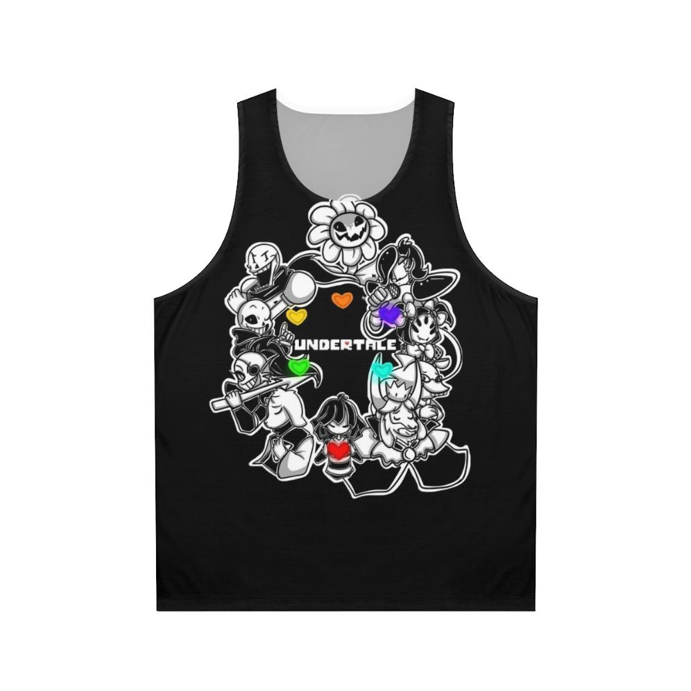 Undertale Unisex Tank Top with Minimalist Design