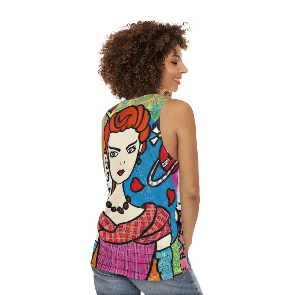 Vivienne Westwood Unisex Tartan Tank Top - women back