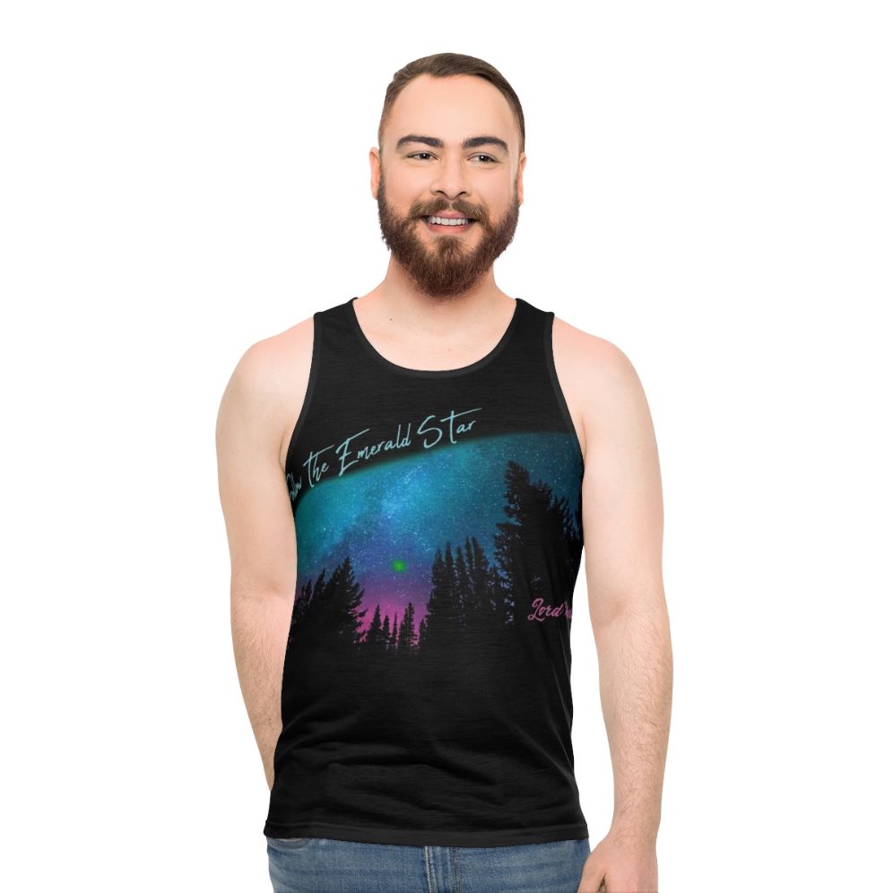 Lord Huron Unisex Galaxy Tank Top - men