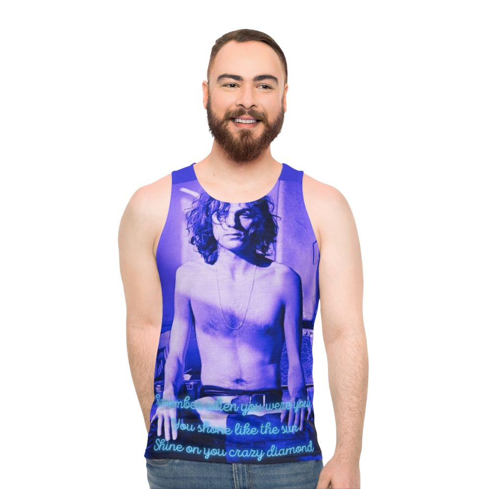 Syd Barrett Shine On You Crazy Diamond Unisex Tank Top - men