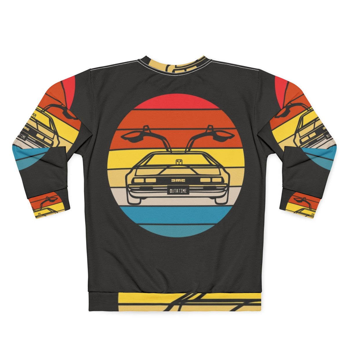 Delorean Sunset Sweatshirt - Back to the Future Inspired Fashion - Back