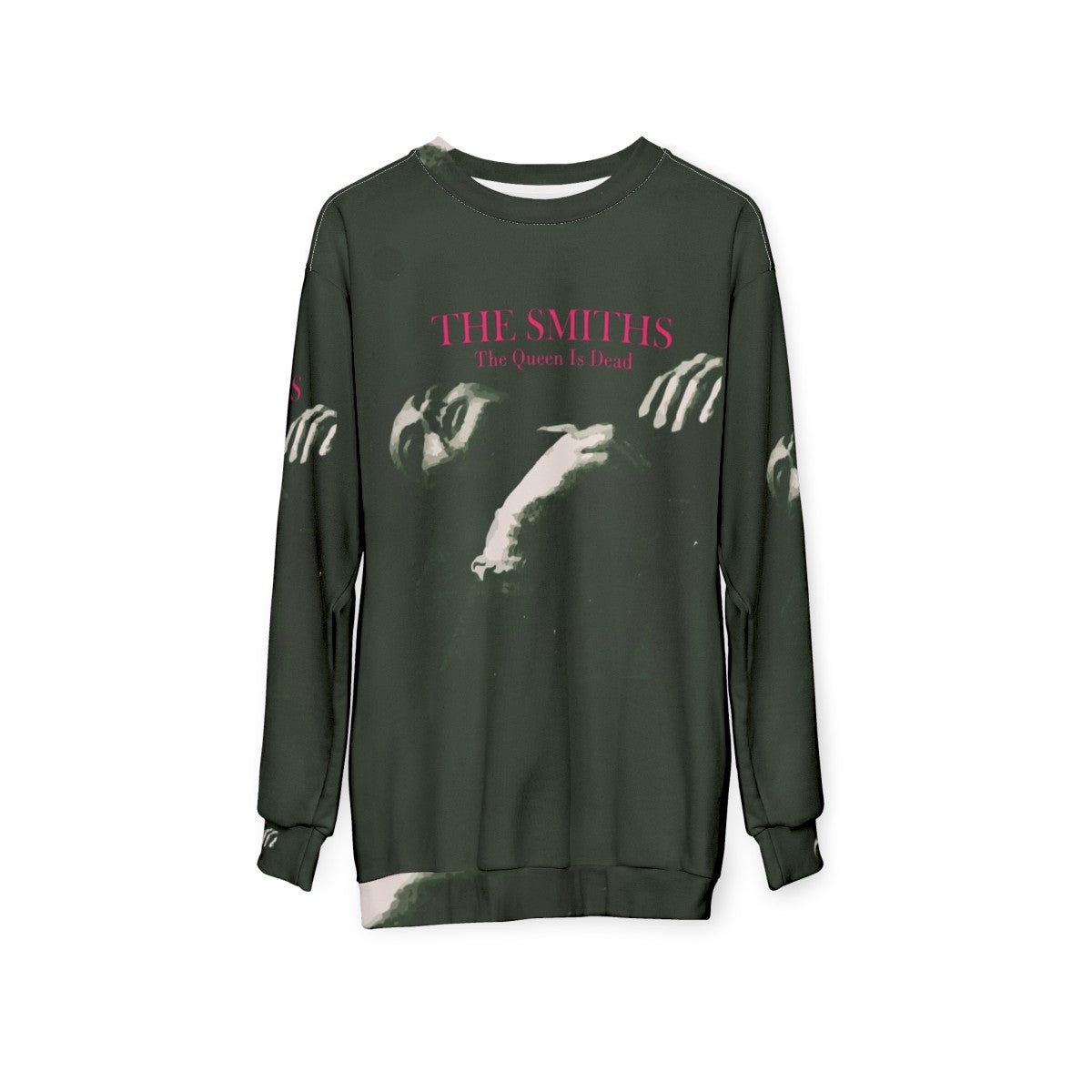 The Smiths "The Queen Is Dead" Graphic Sweatshirt - hanging