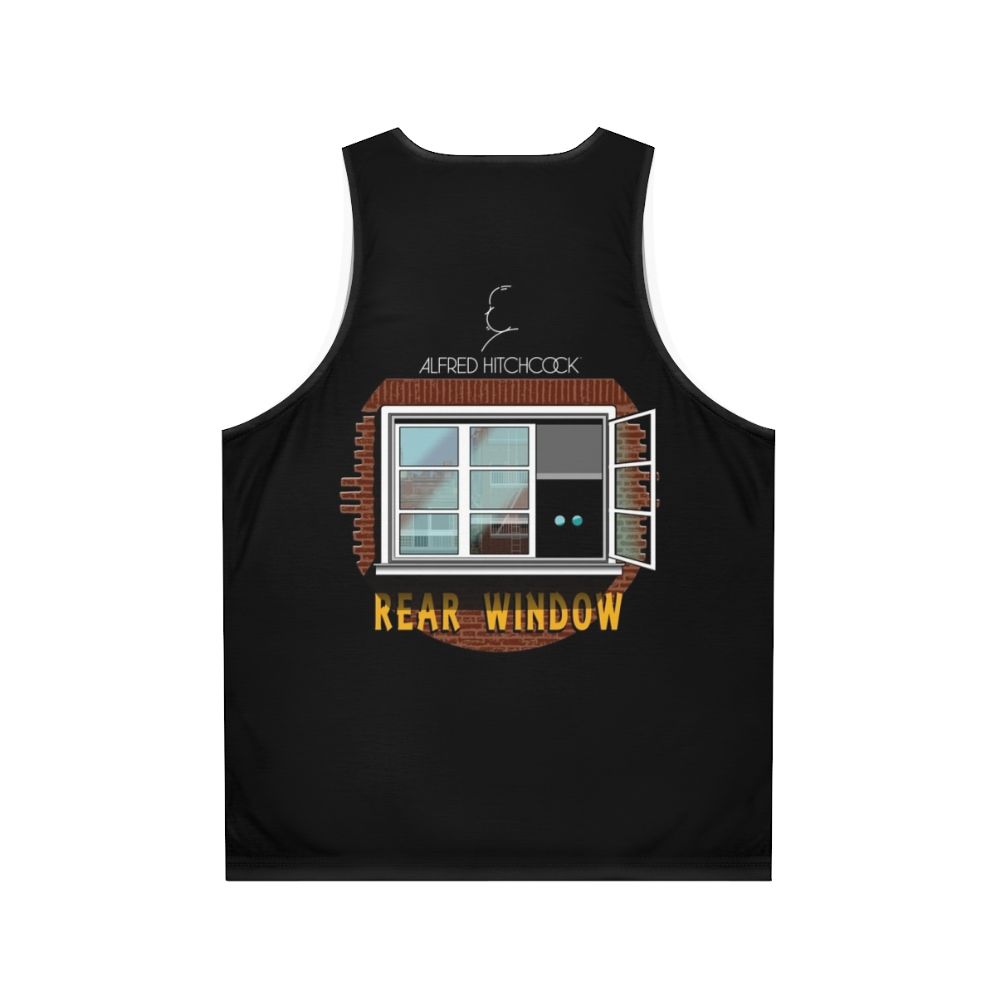 Alfred Hitchcock's "Rear Window" unisex tank top - Back