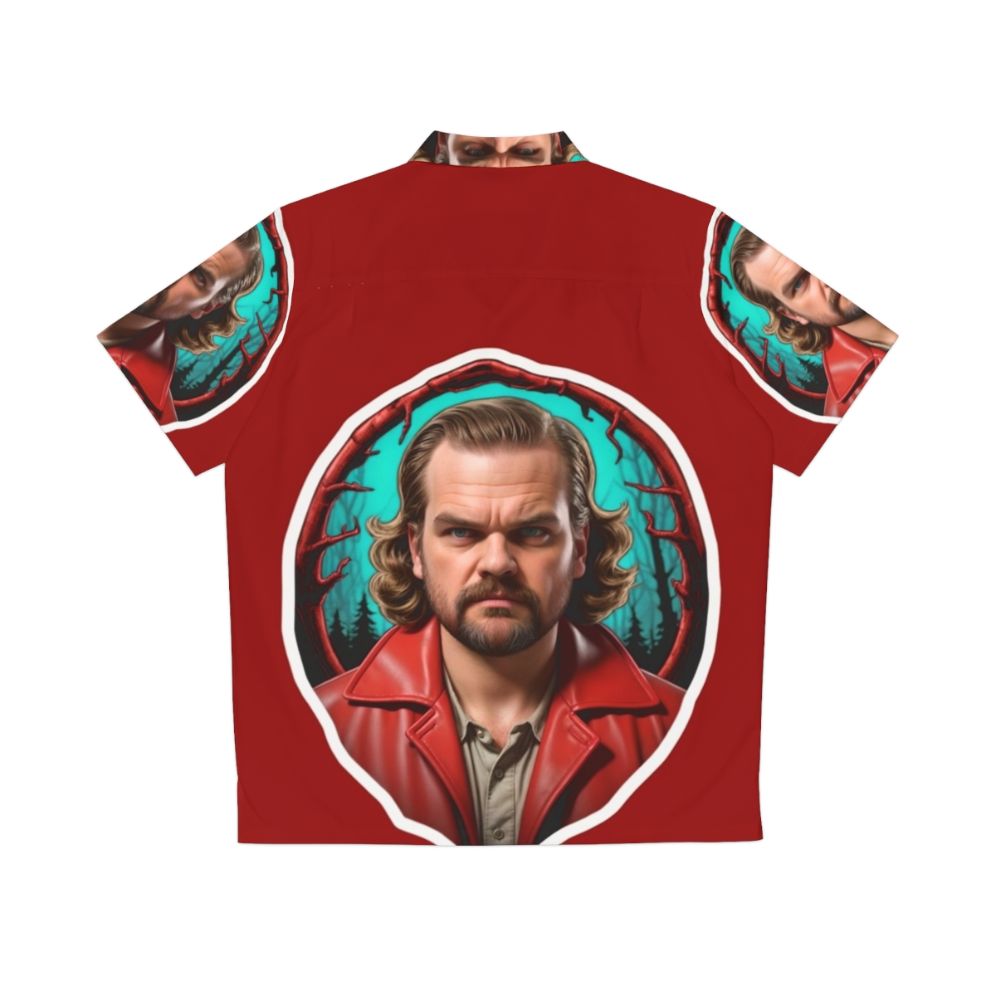 Stranger Things Jim Hopper Netflix Hawaiian Shirt - Back