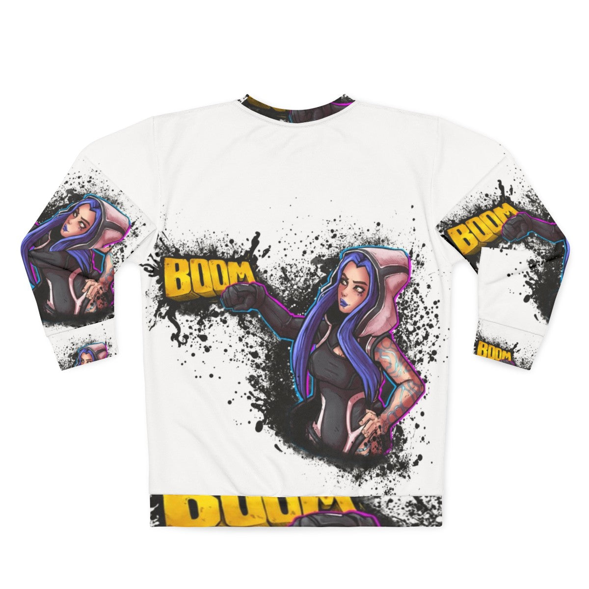 Borderlands 3 Maya Siren Gaming Sweatshirt - Back