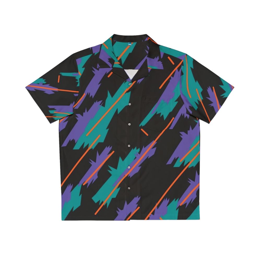 Automotive-inspired Hawaiian shirt with JDM style and tuner culture design