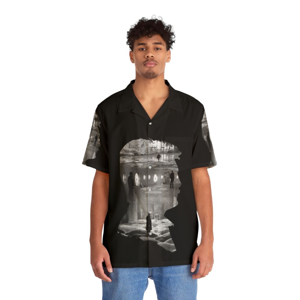 Andrei Tarkovsky Silhouette Collage Hawaiian Shirt - Lifestyle