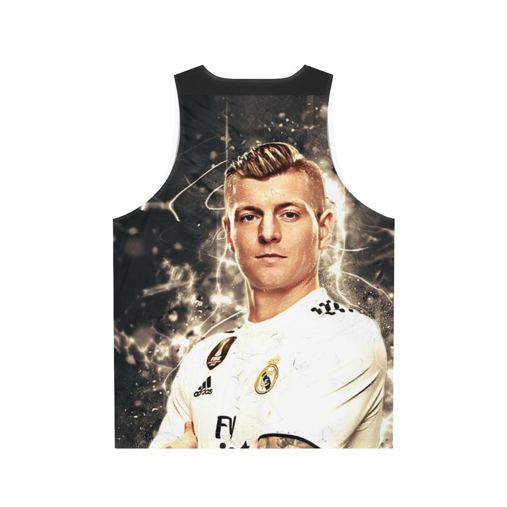 Toni Kroos Real Madrid Unisex Tank Top - Back