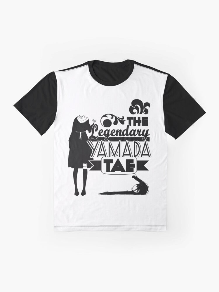 ZOMBIELAND SAGA Legendary Yamada Tae Graphic T-Shirt - Flat lay