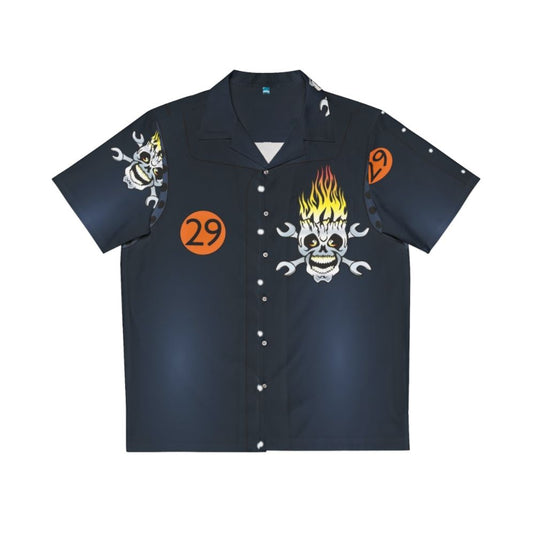 Taro Kitano's Hot Wheels World Race Hawaiian Shirt