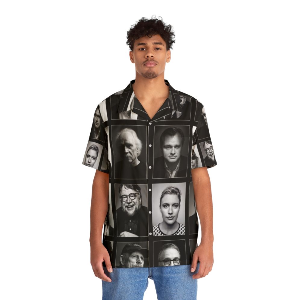 Auteur Film Directors Hawaiian Shirt, featuring classic Hollywood style - People Front