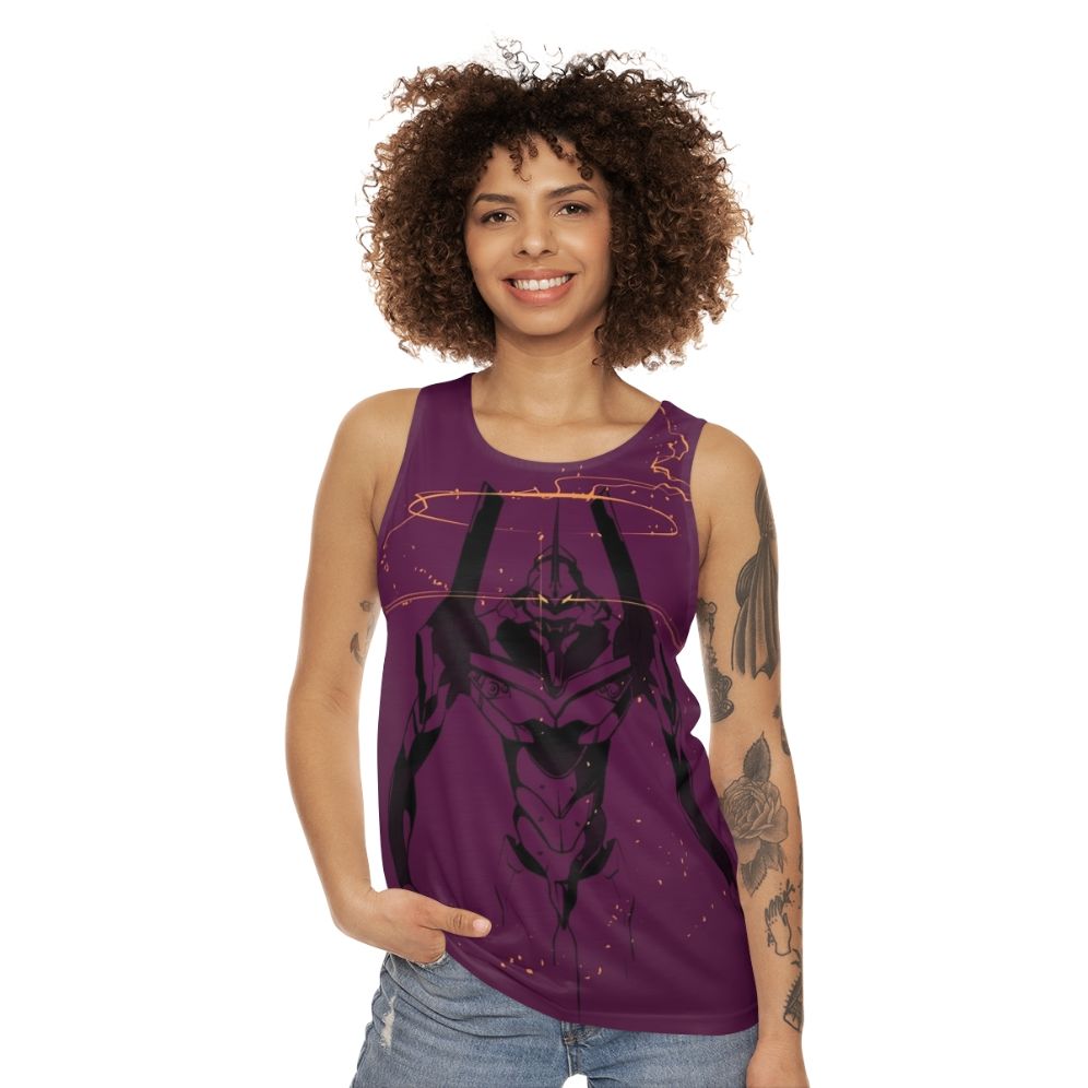 Neon Genesis Evangelion Unit 01 Unisex Tank Top - women